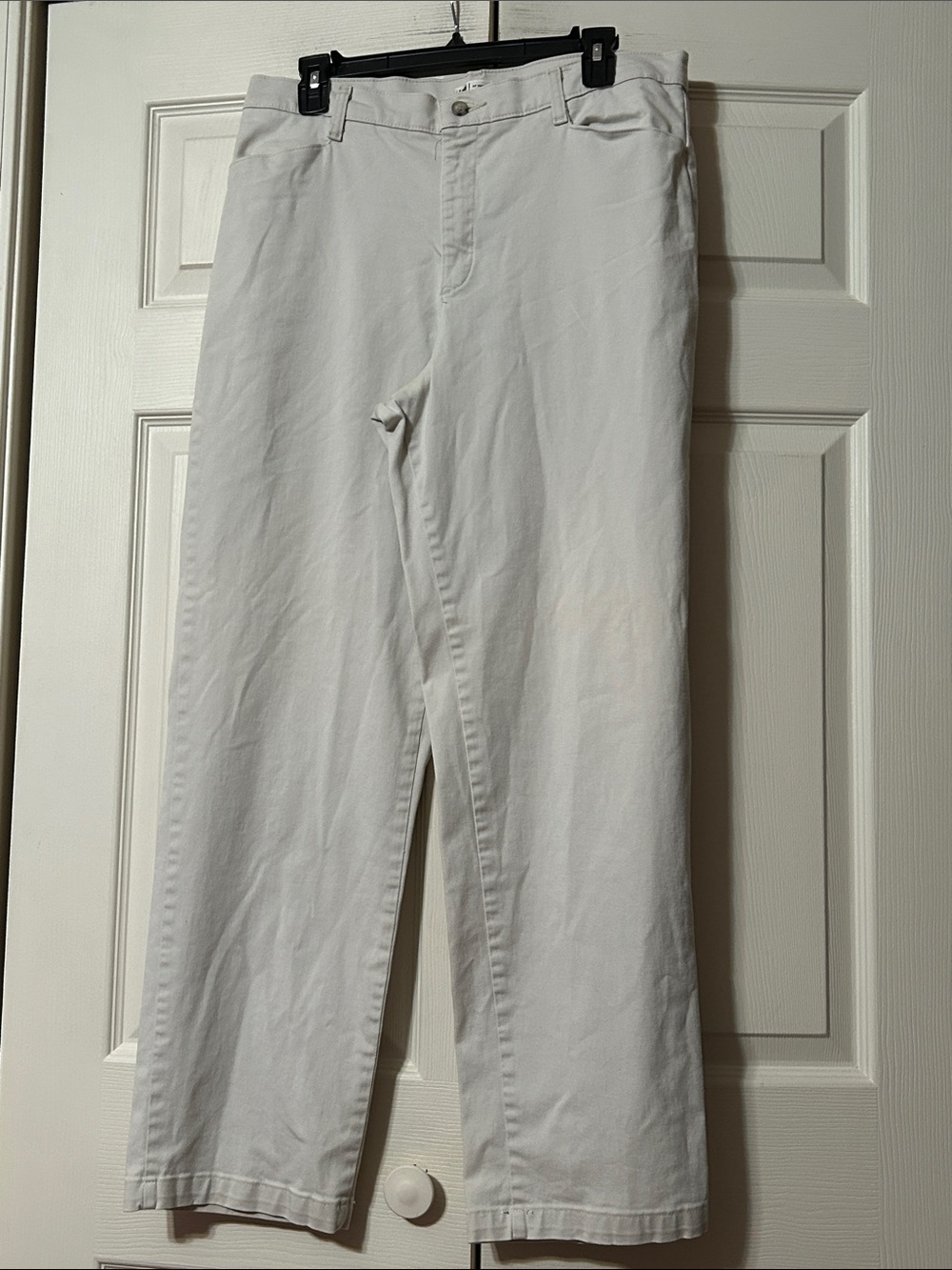 Lee at the waist sz 14 Classic Light Khaki Straight Pants